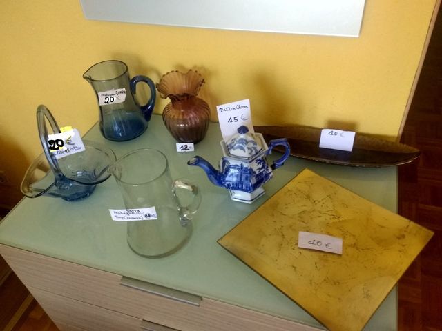 Jarras porcelana y otros-Cristaleria (desde 8€)