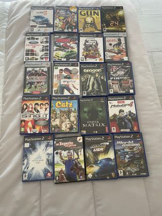 20 Juegos PS2 (PlayStation 2) Variados