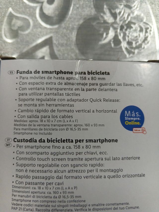 Funda bici smartphone Crivit