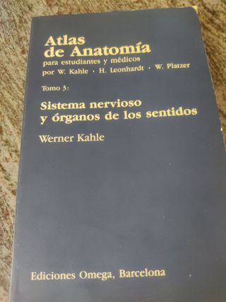 *ATLAS DE ANATOMIA, VOL.3: ANATOMIE, VOLUME III...