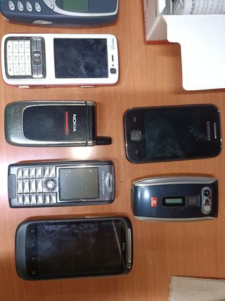 10 Teléfonos - Nokia, Samsung, HTC