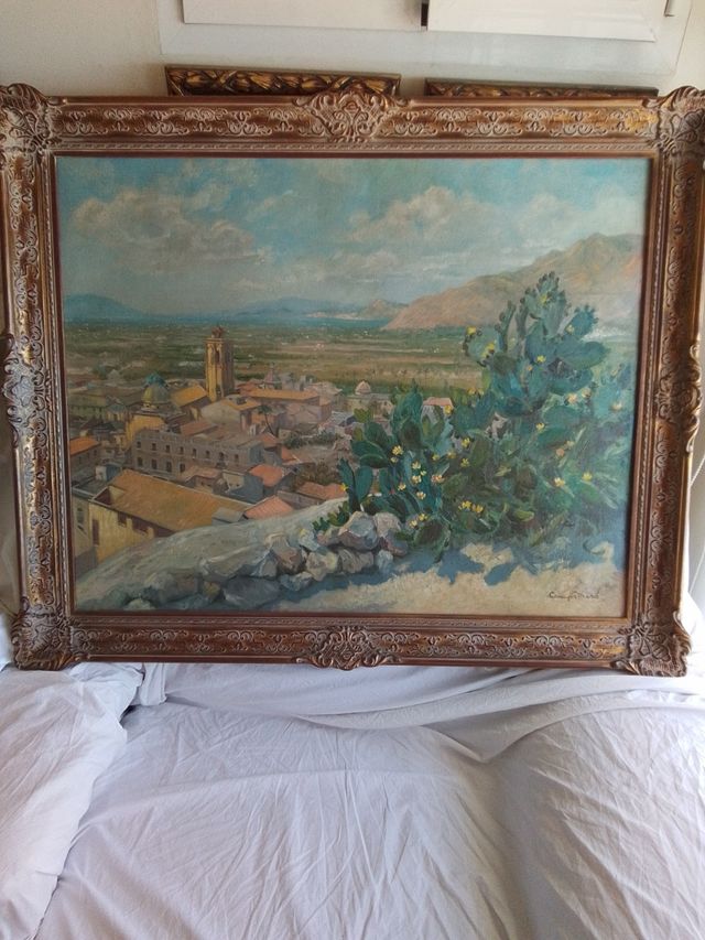 Cuadro de Orihuela subida al cementerio