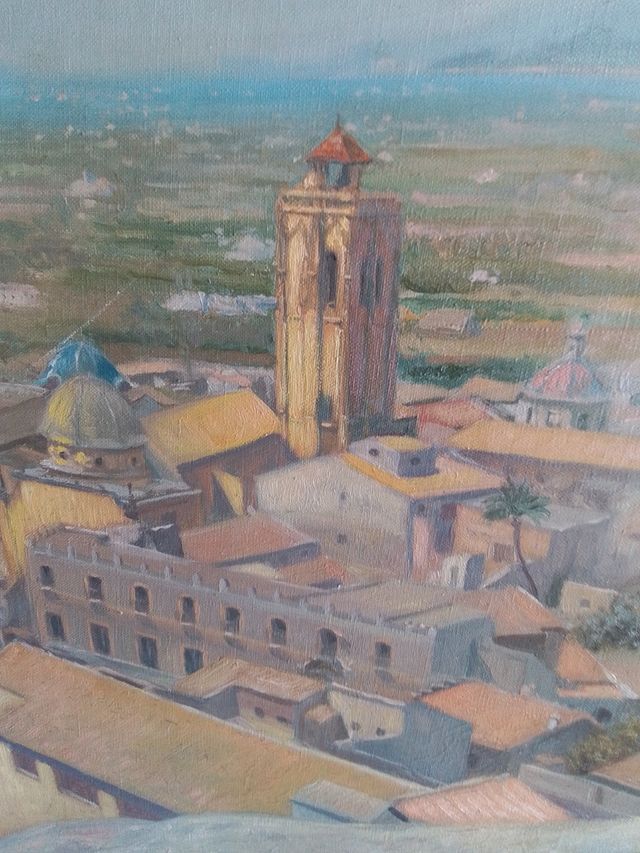 Cuadro de Orihuela subida al cementerio