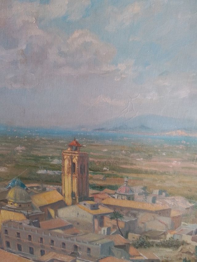 Cuadro de Orihuela subida al cementerio