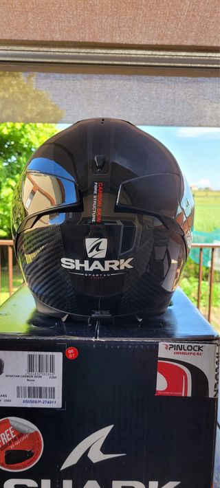 Casco Shark Spartan Carbon - XS Usado 3 veces
