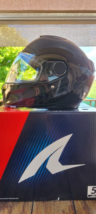 Casco Shark Spartan Carbon - XS Usado 3 veces