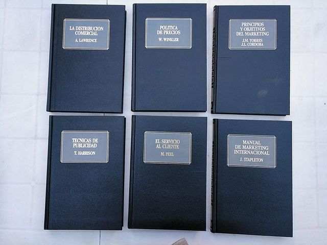 Marketing. 10 prestigiosos libros Editorial Deusto