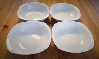 1 bol de porcelana blanco