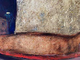 Cuadro grande, firmado