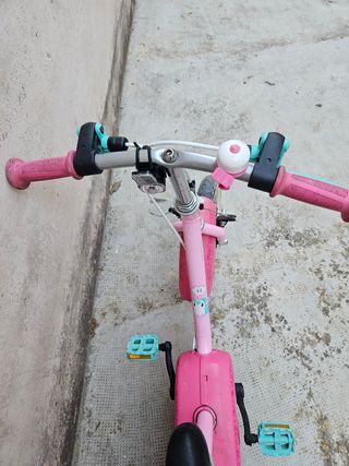 BICICLETA DE NIÑA DE BTWIN UNICORN 14".