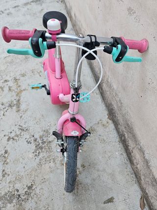 BICICLETA DE NIÑA DE BTWIN UNICORN 14".