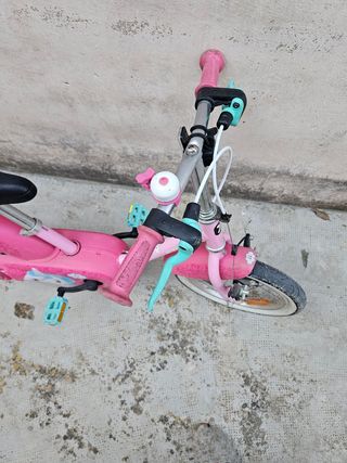 BICICLETA DE NIÑA DE BTWIN UNICORN 14".
