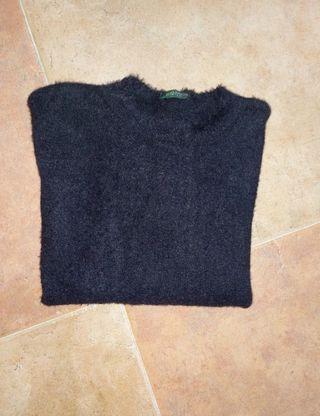 Jersey pelo negro mujer