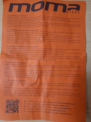 2 bicicletas plegables MOMA