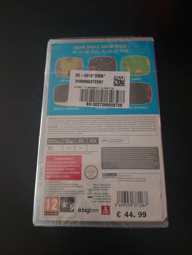 Atari Flashback Classics - Nintendo Switch