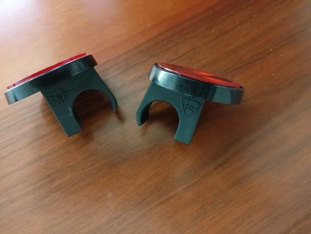 2 catarifrangenti posteriori bici