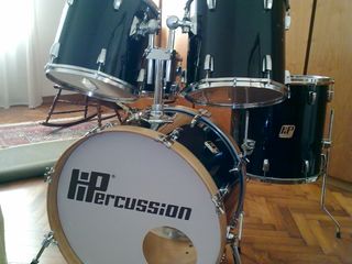 HiPercussion serie Export Rock nera Meazzi Drums 