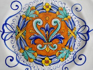 Piatto decorativo Maioliche Deruta