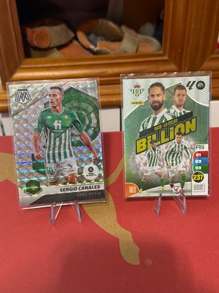 Cromo Sergio Canales & Isco-Lo Celso Real Betis