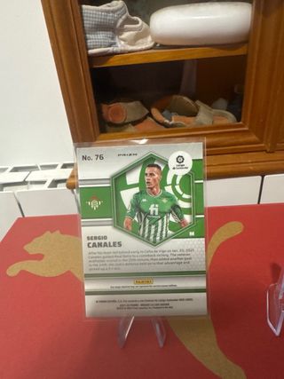 Cromo Sergio Canales & Isco-Lo Celso Real Betis