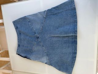 Falda vaquera Quiksilver azul