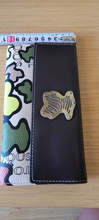 Cartera Tous marrón y multicolor