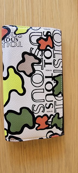 Cartera Tous marrón y multicolor