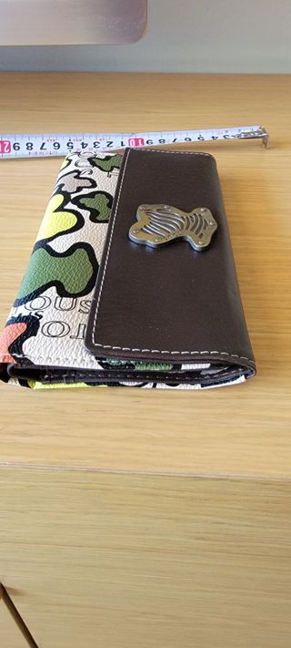 Cartera Tous marrón y multicolor