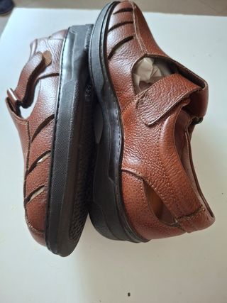 Sandalias hombre marrón