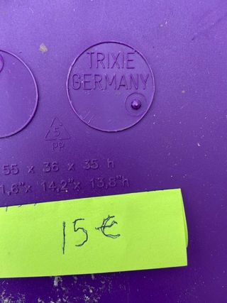 Transportín animales morado