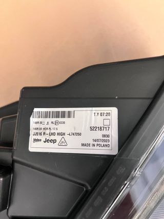 Faro LED FULL PERFORMANCE HIGH JEEP AVENGER