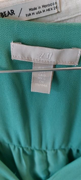 Vestito verde smeraldo chiaro