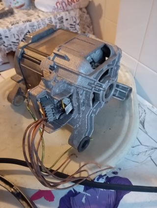 Pack: polea, motor de una lavadora