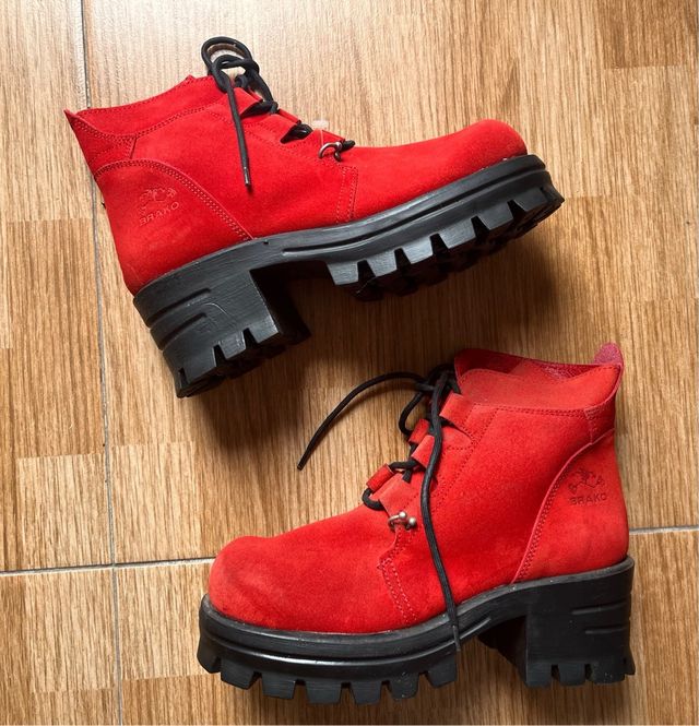 Botas rojas Brako