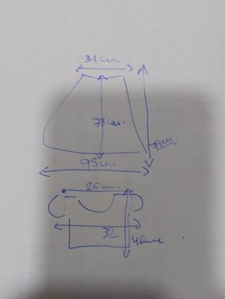 Traje Fallera antiguo para niña de 7/8 años