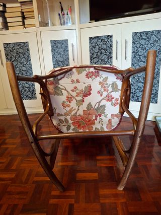 Mecedora vintage multicolor