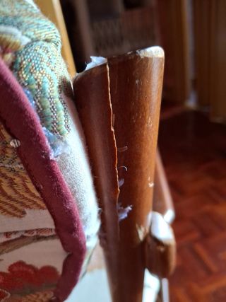 Mecedora vintage multicolor