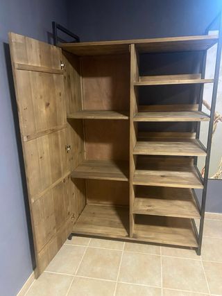 Armario Vical Home - Madera y Metal