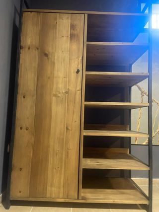 Armario Vical Home - Madera y Metal