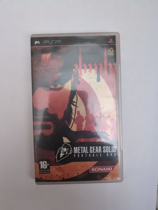 Metal Gear Solid Portable Ops - PSP