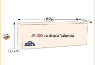 Jardinera de piedra Valencia