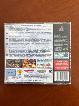 Pocket Fighter PS1 PAL