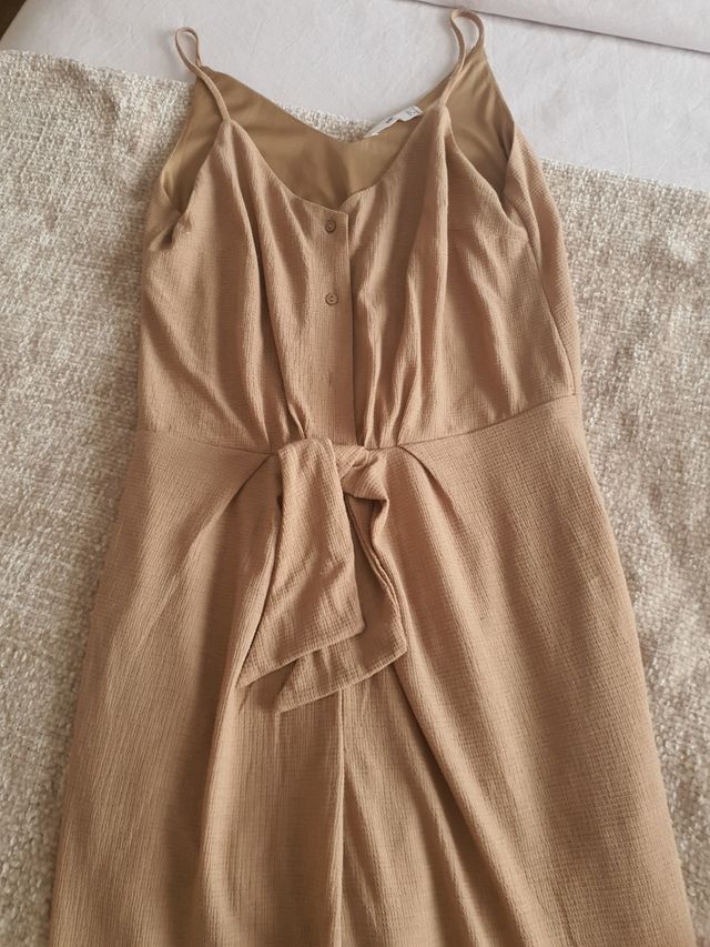 Mono Mango beige mujer