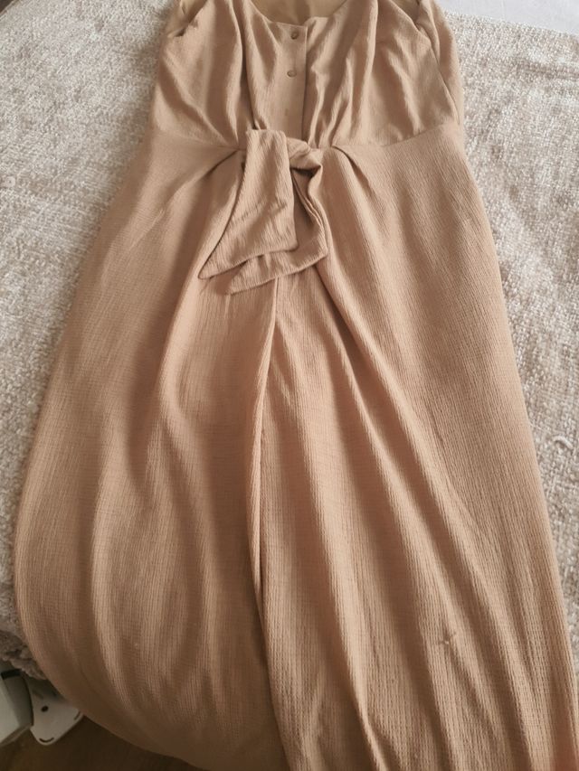 Mono Mango beige mujer