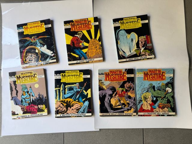 Martin Mystere lotto 7 numeri