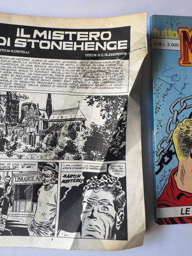 Martin Mystere lotto 7 numeri