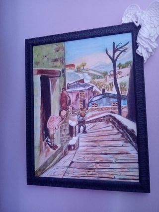 2 Quadri Acrilici Pinocchio
