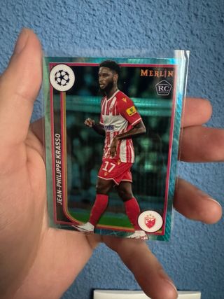 Lote 3 topps Merlin Rookie cards