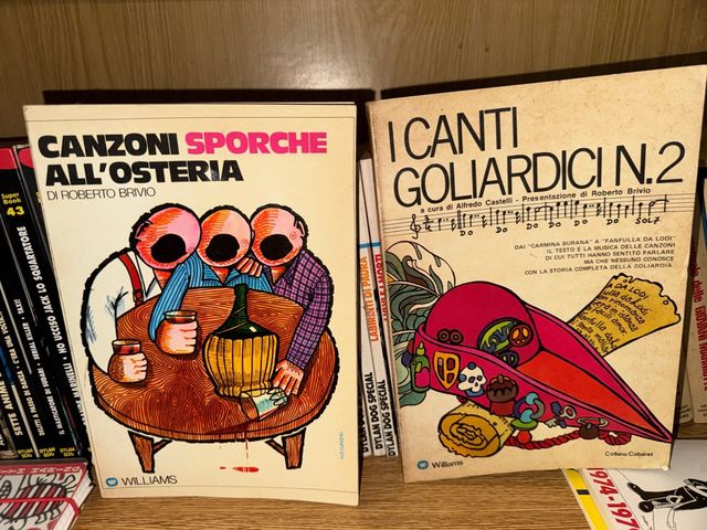 Libri goliardici lotto di due