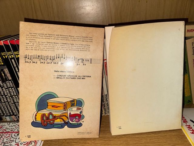 Libri goliardici lotto di due